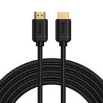 KABEL HDMI 2.0 BASEUS, 4K 60HZ, 3D, HDR, 18GBPS, 5M (CZARNY)