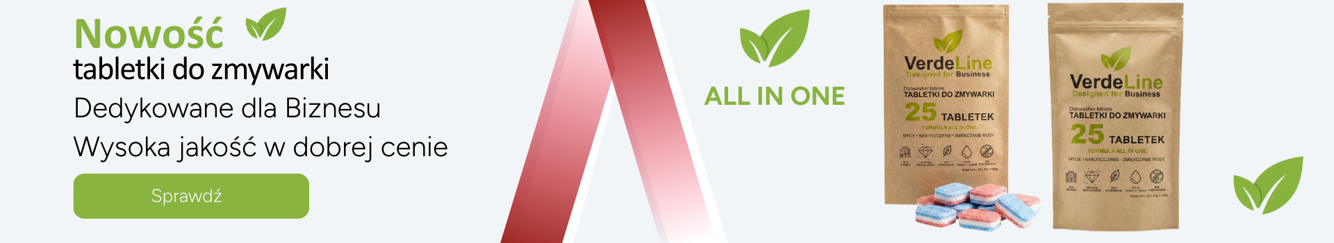 Verde Line tabletki do zmywarki