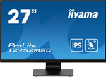 IIYAMA MONITOR 27 CALI T2752MSC-B1 10 PKT. POJ,IPS,HDMI,DP,2X2USB(3.2),2X1W400CD/M2,7H,