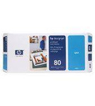 TUSZ ORYGINALNY HP80CG C4821A CYAN 17 ML