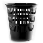 KOSZ NA ŚMIECI 12L DONAU CZARNY PLASTIK