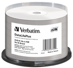 PŁYTA DVD-R 4,7GB 16X VERBATIM DATALIFE PLUS 43755 CAKE 50 SZT.