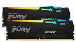 KINGSTON PAMIĘĆ DDR5 FURY BEAST BLACK RGB 64GB(2*32GB)/6000 CL36 EXPO