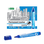 MARKER PERMANENTNY D.RECT 2160 NIEBIESKI OKRĄGŁA 1-3MM