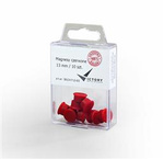 MAGNESY 13MM VICTORY OFFICE PRODUCTS 5013KM10-03 CZERWONE 10SZT