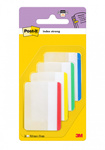 ZAKŁADKI INDEKSUJĄCE FOLIOWE 50,8X38,1MM 3M POST-IT® DO ARCHIWIZACJI 686-F1 MIX*4 4*6SZT