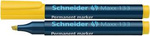 MARKER PERMANENTNY SCHNEIDER MAXX 133 ŻÓŁTY ŚCIĘTA 1-4MM