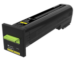 TONER ORYGINALNY LEXMARK 72K2XYE YELLOW 22000 STRON