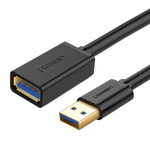 Kabel USB 3.0 przedłużający UGREEN  US129 0.5m (czarny)
