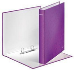 Segregator A4 laminowany LEITZ WOW 40mm 42410062 fioletowy