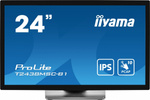 IIYAMA Monitor 24 cale T2438MSC-B1 IPS,FHD,DP,HDMI,2x2W,2xUSB,600(cd/m2),   10pkt.7H,IP1X(FRONT),PION/POZIOM