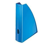 Pojemnik na czasopisma&katalogi LEITZ WOW 60mm 52771036 niebieski metaliczny