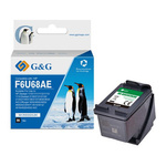 G&G KOMPATYBILNY INK / TUSZ Z F6U68AE, HP 302XL, BLACK, 18ML, ML NH-R302XLBK, DLA HP DESKJET 1110, 2130, 3630, 3632