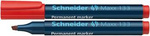 MARKER PERMANENTNY SCHNEIDER MAXX 133 CZERWONY ŚCIĘTA 1-4MM