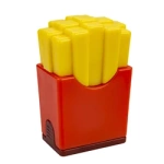 TEMPERÓWKA PODWÓJNA PLASTIKOWA CENTRUM FRYTKI Z POJEMNIKIEM I GUMKĄ 81025 MIX