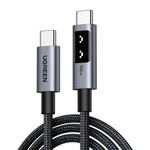 KABEL USB-C DO USB-C UGREEN UNO L509, 100W, 0.5M (CZARNY)