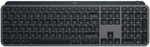 KLAWIATURA MEMBRANOWA BEZPRZEWODOWA LOGITECH MX KEYS S 920-011587 GRAFITOWA BLUETOOTH ORAZ RADIOWA