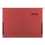 TECZKA ZAWIESZKOWA A4 DONAU Z BOCZKAMI CZERWONA 230 G/M²