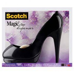 PODAJNIK DO TAŚMY 19MM 3M SCOTCH® W KSZTAŁCIE SZPILKI C30-BLACK SHOE CZARNY + TAŚMA
