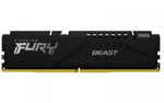 KINGSTON PAMIĘĆ DDR5 FURY BEAST 32GB(1*32GB)/6000 CL30 XMP CZARNA