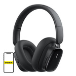 Słuchawki nauszne Baseus Bowie H1i, ANC (czarne)