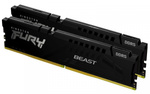 KINGSTON PAMIĘĆ DDR5 FURY BEAST 16GB(2*8GB)/6000 CL30 EXPO CZARNA