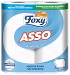RĘCZNIK PAPIEROWY DWUWARSTWOWY CELULOZOWY FOXY ASSO BIAŁY 52 LISTKI 2 SZT