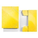 TECZKA Z GUMKĄ A4 LEITZ WOW 39820016 ŻÓŁTA