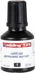 TUSZ DO MARKERÓW OLEJOWY EDDING T25 CZARNY 30ML