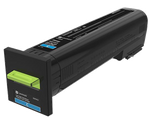 TONER ORYGINALNY LEXMARK 72K20CE CYAN 8000 STRON