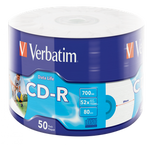 PŁYTA CD-R 700MB 52X VERBATIM DATALIFE 43794 SPINDLE 50 SZT.