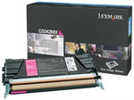 TONER ORYGINALNY LEXMARK C5342MX MAGENTA 7000 STRON