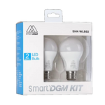 ŻARÓWKA LED 9 W BIAŁA DGM SMART LED BULB SHK-WLB02 GWINT E27 2700 K 806 LM WIFI 2.4 2SZT