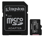 KINGSTON KARTA PAMIĘCI MICROSD 512GB CANVAS SELECT PLUS 100/85MB/S