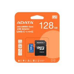 ADATA MICROSD PREMIER 128GB UHS1/CL10/A1+ADAPTER