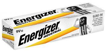 BATERIA ALKALICZNA 6F22 (9V) ENERGIZER INDUSTRIAL 12SZT