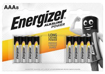 BATERIA ALKALICZNA AAA ENERGIZER ALKALINE POWER 8SZT