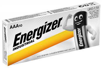 BATERIA ALKALICZNA AAA ENERGIZER INDUSTRIAL 10SZT