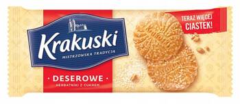 CIASTKA KRAKUSKI DESEROWE Z CUKREM 200G