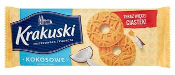 CIASTKA KRAKUSKI KOKOSOWE 163G