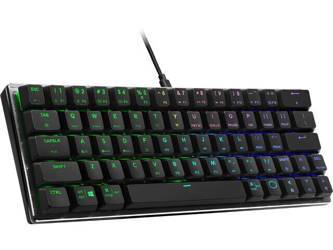 COOLER MASTER KLAWIATURA SK620 PODŚWIETLENIE RGB LOW PROFILE SWITCH RED