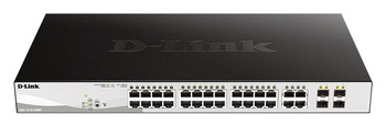 D-LINK PRZEŁĄCZNIK DGS-1210-28MP 24GE POE+ 4SFP