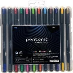 Długopis żelowy LINC PENTONIC 856SET mix*12 0.6