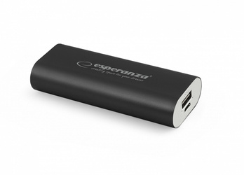 ESPERANZA POWER BANK HADRON 4400MAH CZARNY