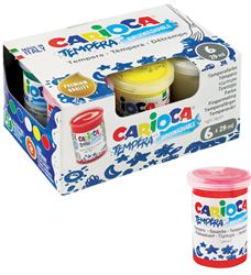 FARBY TEMPERY CARIOCA KO022 170-1459 25ML 6KOL