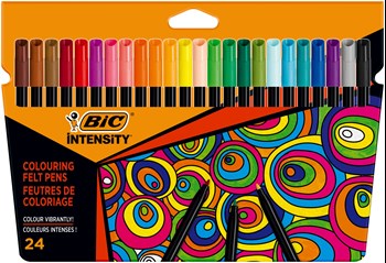 FLAMASTRY BIC INTENSITY UP 978035 MIX*24