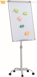 FLIPCHART MOBILNY SUCHOŚCIERALNY MAGNETYCZNY Z WYCIĄGANYMI RAMIONAMI 70X100CM OFFICE PRODUCTS RAMA ALUMINIOWA