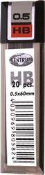 GRAFITY HB 60MM CENTRUM 80582 0.5 20SZT