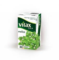 HERBATA MELISA VITAX 20 TOREBEK