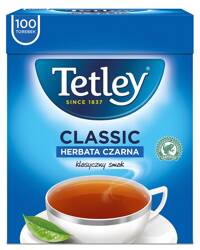 HERBATA TETLEY CLASSIC BLACK 100 TOREBEK